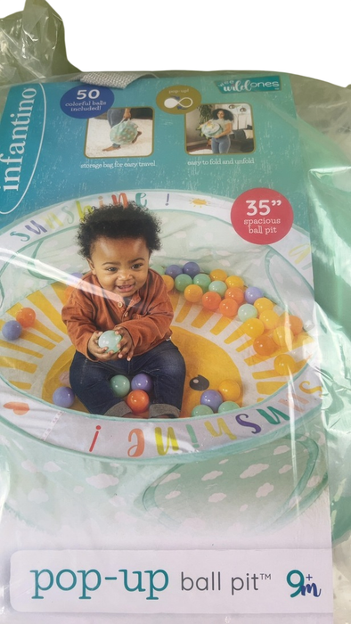 Shop Infantino Pop-Up Ball Pit, 50 Balls Included at GoodBuy Gear