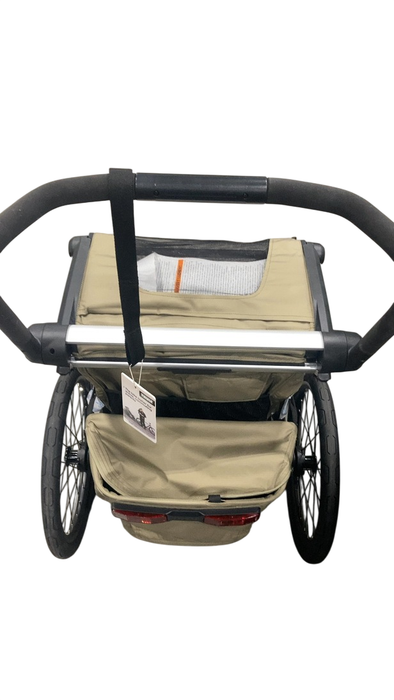 Shop Thule Chariot Cross Bike Trailer Stroller 1 Seat, 2024, Faded Khaki at GoodBuy Gear