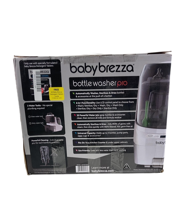 Shop Baby Brezza Bottle Washer Pro, White at GoodBuy Gear
