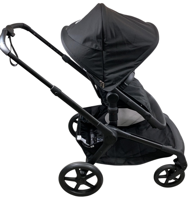 Shop Bugaboo Kangaroo Single To Double Stroller, 2024, Black, Midnight Black, Midnight Black at GoodBuy Gear