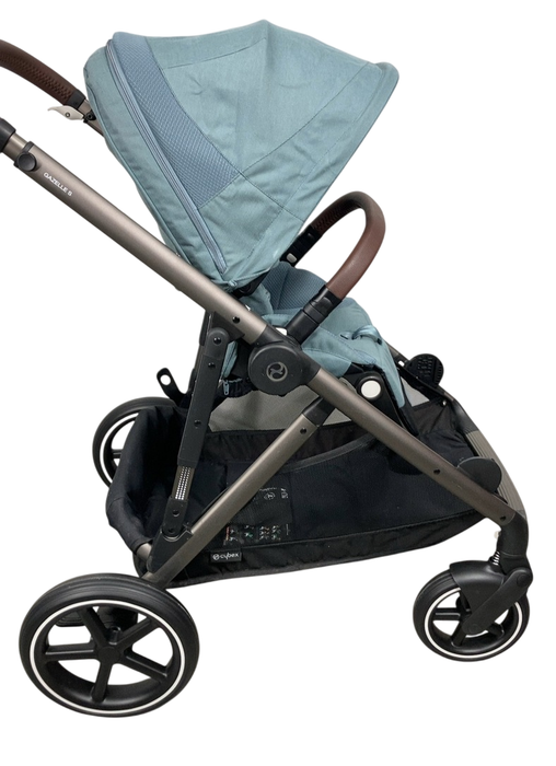 Shop Cybex Gazelle S Modular Stroller, 2023, Sky Blue, Taupe Frame at GoodBuy Gear