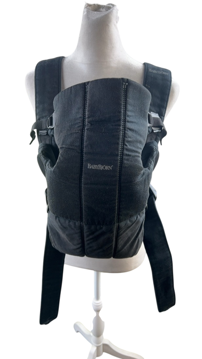 Shop BabyBjorn Baby Carrier Mini, Black Cotton at GoodBuy Gear