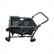 Shop Wonderfold W4 Elite Stroller Wagon, 2025, Black with Red Stitching at GoodBuy Gear
