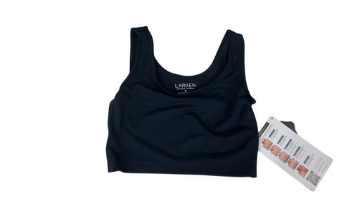 Shop Larken The Larken X Nursing Bra, Black, Medium at GoodBuy Gear