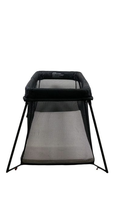 Shop BabyBjorn Travel Crib Light Bundle with Fitted Sheet, Black at GoodBuy Gear