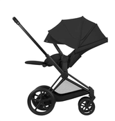 Shop Cybex E-PRIAM Electric Stroller, 2024, Matt Black, Sepia Black, with Battery at GoodBuy Gear