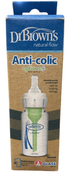 Shop Dr. Brown's Natural Flow Anti-Colic Options+ Narrow Baby Bottles, Clear, 1 pack, 4 oz at GoodBuy Gear