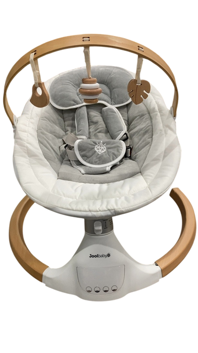 Shop Jool Nova Nature Baby Swing, Wood/White at GoodBuy Gear