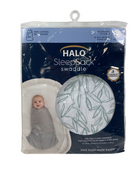 Shop Halo SleepSack Swaddle, Green Leaves, Small at GoodBuy Gear