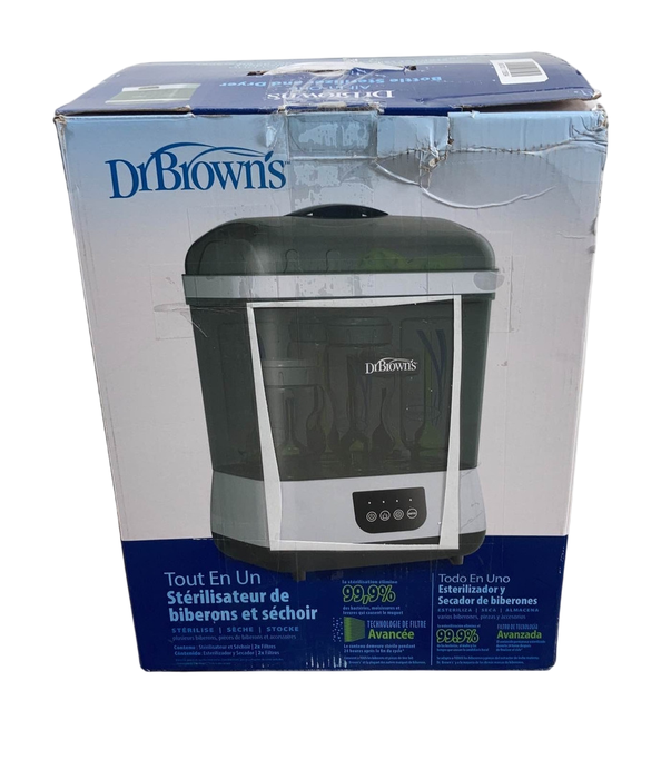 Shop Dr. Brown's Bottle Sterilizer and Dryer, Black/white at GoodBuy Gear