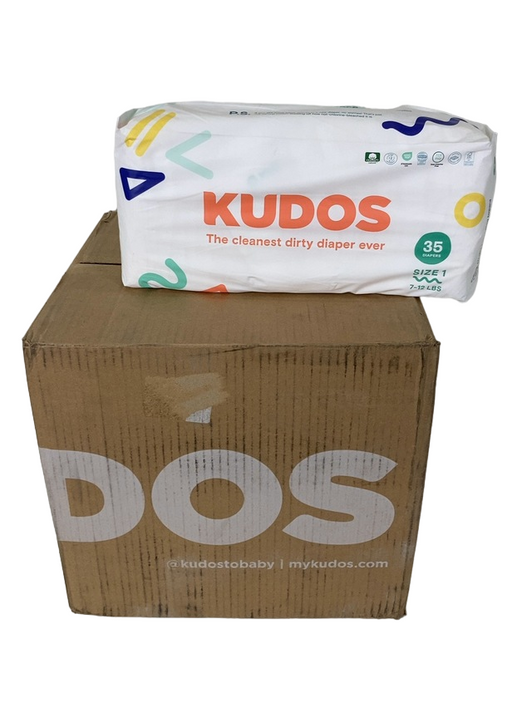 Shop Kudos Diapers, 1, 210-Box, White at GoodBuy Gear