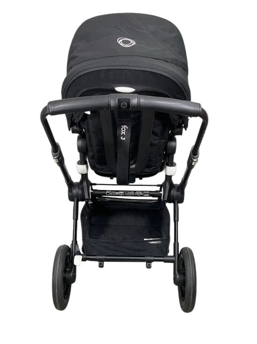 Bugaboo Fox 3 Stroller, 2022, Black, Midnight Black, Midnight Black