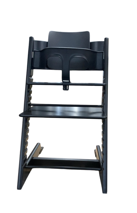 Shop Stokke Tripp Trapp High Chair With Baby Set, 2, Black at GoodBuy Gear