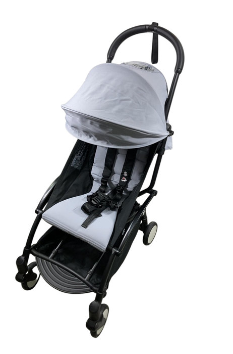 Babyzen YOYO2 Complete Stroller, Black with Stone, 2024
