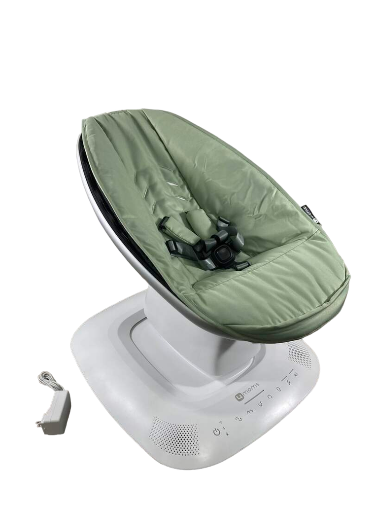Momma Rue Swing 4moms MamaRoo Multi-Motion Baby Swing, Sage, Limited Edition
