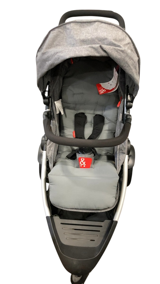 Shop Phil & Teds Dash Inline Stroller, 2017, Grey Mari at GoodBuy Gear
