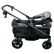 Shop Evenflo Shyft Rideshare All-Terrain Performance Stroller Wagon, 2024, Sterling Black at GoodBuy Gear