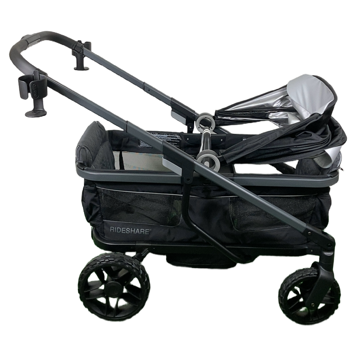 Shop Evenflo Shyft Rideshare All-Terrain Performance Stroller Wagon, 2024, Sterling Black at GoodBuy Gear