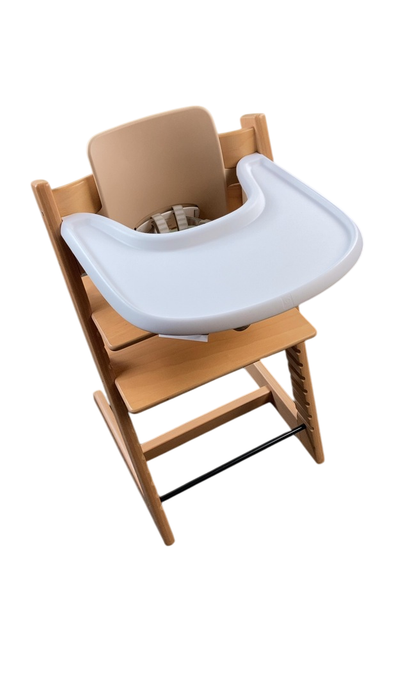 Stokke Tripp Trapp High Chair with Baby Set and Tray, Natural, Natural