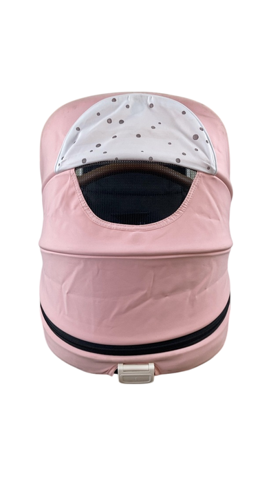 Shop Mockingbird 2nd Seat Kit with Extendable Canopy, Bloom, Silver With Penny Leather, Watercolor Drops at GoodBuy Gear