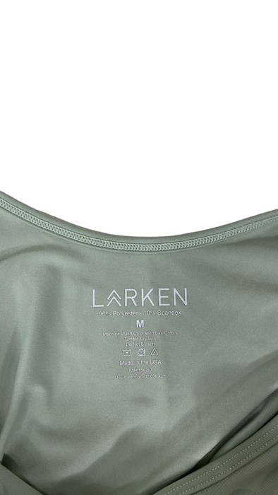 Shop Larken The Larken X Nursing Bra, Medium, Sage at GoodBuy Gear