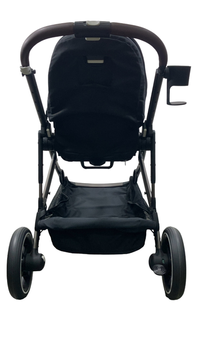 Shop Cybex Gazelle S Modular Stroller, 2024, Moon Black, Taupe Frame at GoodBuy Gear