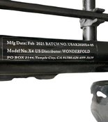 Shop Wonderfold X4 Push & Pull Quad Stroller, 2021, Black/Red/Grey at GoodBuy Gear