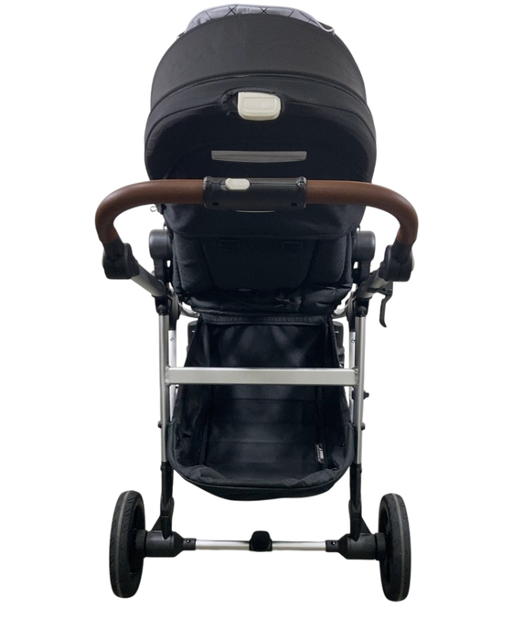 Shop Mockingbird Single to Double 2.0 Stroller, Black, Windowpane, Silver With Penny Leather, 2024 at GoodBuy Gear