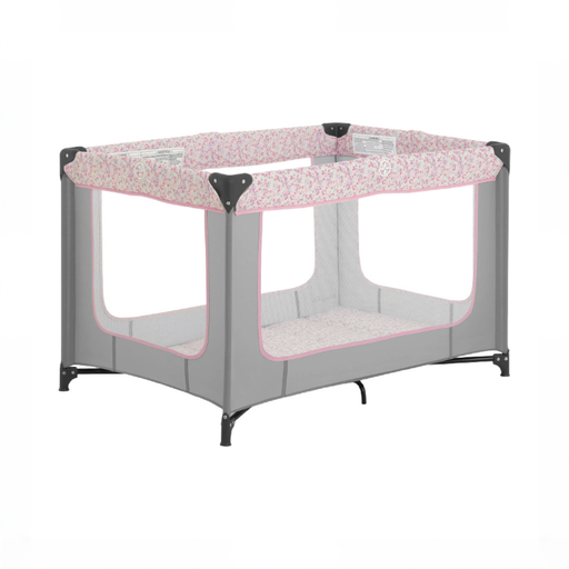 Shop Dream On Me Zodiac Portable Playard, Grey/Pink at GoodBuy Gear