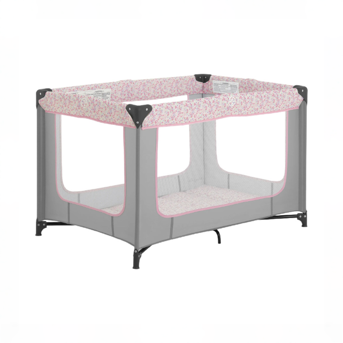 Shop Dream On Me Zodiac Portable Playard, Grey/Pink at GoodBuy Gear