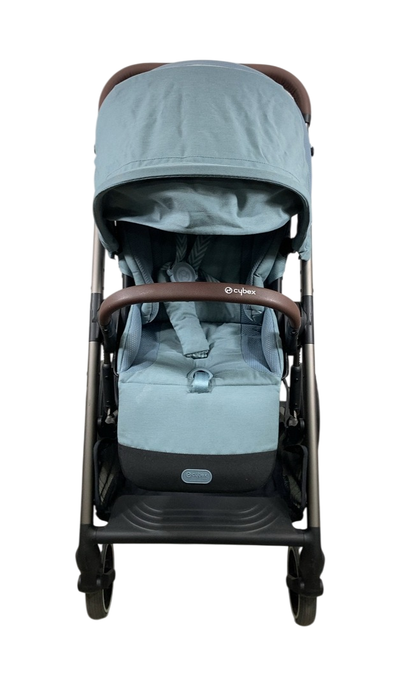 Shop Cybex Balios S Lux Stroller, 2023, Sky Blue, Taupe at GoodBuy Gear