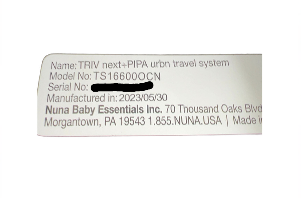 Shop Nuna Triv Next + Pipa Urbn Travel System, 2023, Ocean at GoodBuy Gear