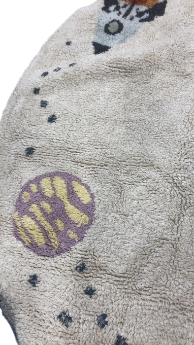 Shop Lorena Canals Washable Rug, Interstellar journey, 140cm x 4'7 at GoodBuy Gear