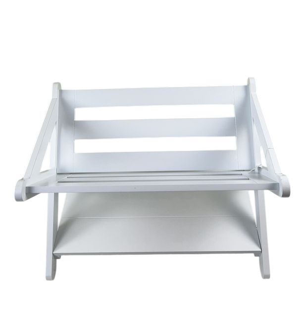 Shop Utex Kids Bookshelf with Caddy, White at GoodBuy Gear
