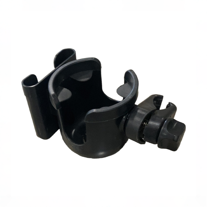 Shop Sprucely Stroller Cup Holder with Phone Holder, Black at GoodBuy Gear
