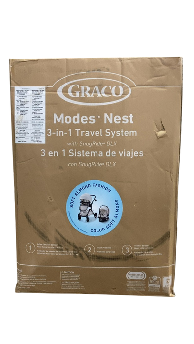 Shop Graco Modes Nest Travel System, 2025, Soft Almond at GoodBuy Gear