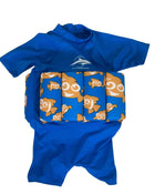 Shop Konfidence Floatsuit, 2-3yrs/Small, Blue Cyan Clownfish at GoodBuy Gear