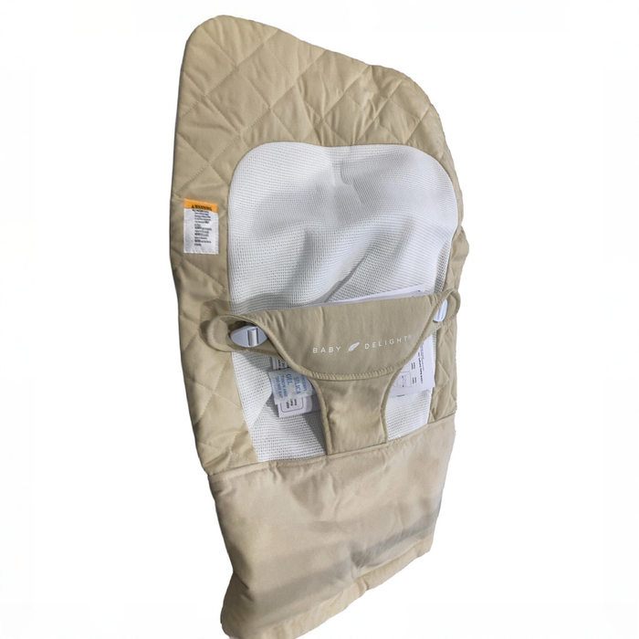 Shop Baby Delight Alpine Deluxe Portable Bouncer, Organic Oat at GoodBuy Gear