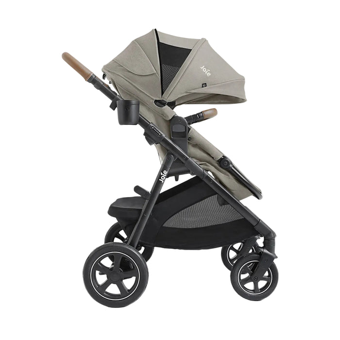 Shop Joie Ginger DLX 4-in-1 All-Terrain Pramette Stroller, Dove, 2025 at GoodBuy Gear