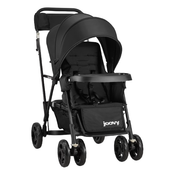 Shop Joovy Caboose LX Tandem Stand-on Stroller, 2023, Black at GoodBuy Gear