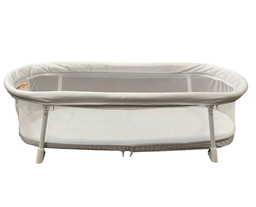 Baby Delight Snuggle Nest Portable Infant Bassinet, Driftwood Grey