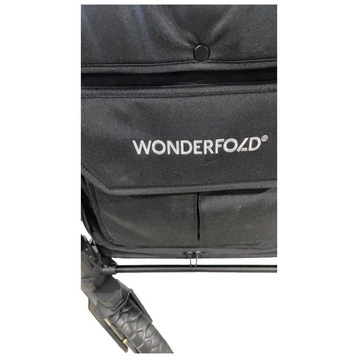 Shop Wonderfold W2 Luxe Pro Double Stroller Wagon, 2 Seater, Jet Black at GoodBuy Gear