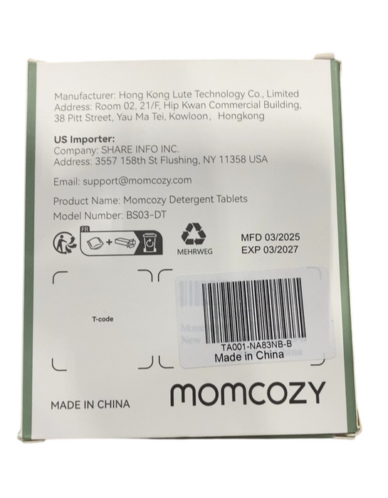 Shop Momcozy Detergent Tablets, 120 Tablets at GoodBuy Gear