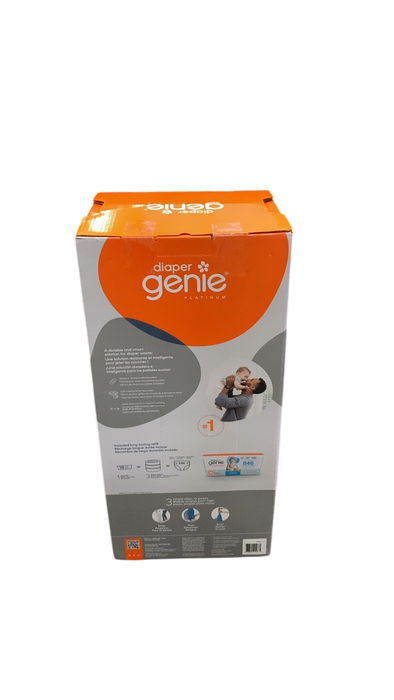 Shop Diaper Genie Platinum Pail Gift Set, Lily White at GoodBuy Gear
