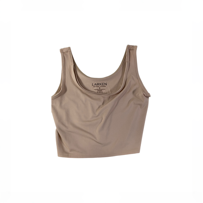 Shop Larken The Larken X Nursing Bra, Sand, Single, Small at GoodBuy Gear
