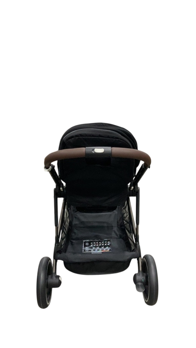 Shop Cybex Gazelle S Modular Stroller, 2024, Moon Black, Taupe Frame at GoodBuy Gear