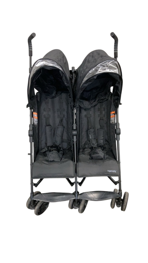 Shop Summer By Ingenuity 3Dlite Double Convenience Stroller, 2023, Black at GoodBuy Gear