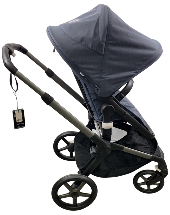 Shop Bugaboo Fox 5 Stroller, Graphite, 2024, Stormy Blue at GoodBuy Gear