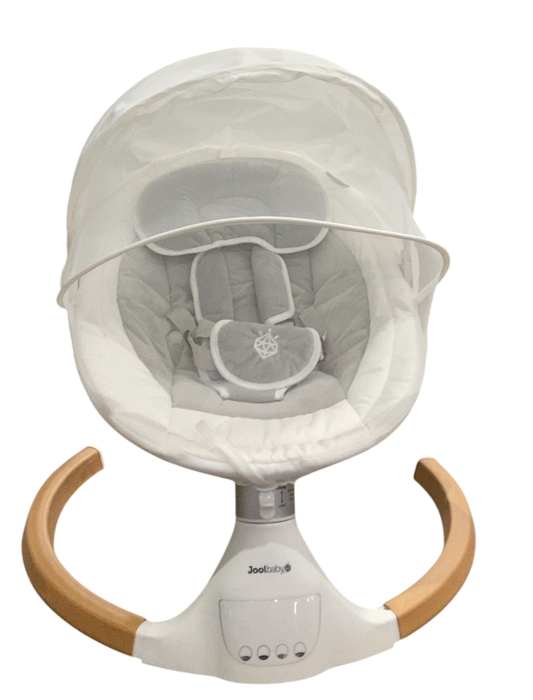 Shop Jool Nova Nature Baby Swing, Wood/White at GoodBuy Gear