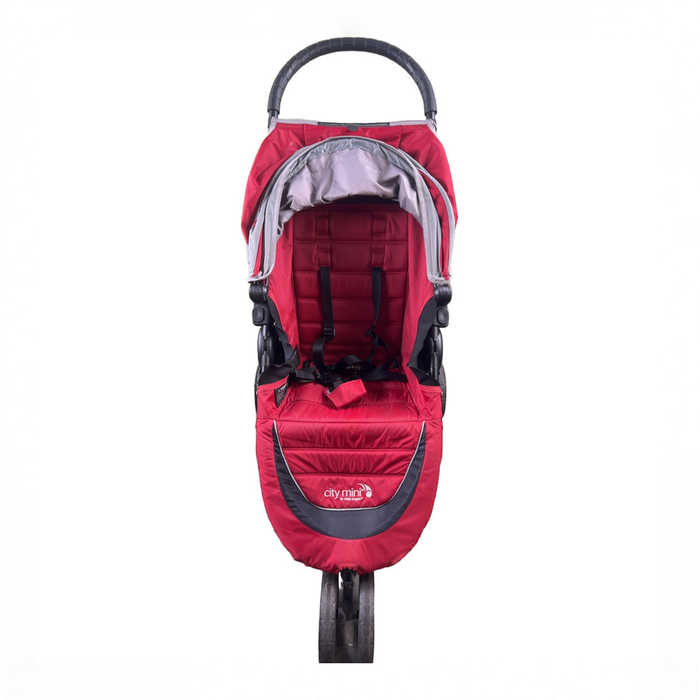 Shop Baby Jogger City Mini Single Stroller, 2017, Crimson at GoodBuy Gear